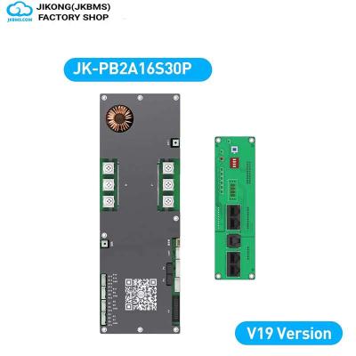 K BMS V19 PB2A16S30P | 300A Sürekli Deşarj | 2A Aktif Dengeleme | 8S-16S Li-Ion/LiFePO4/LTO Akıllı BMS ürün görseli
