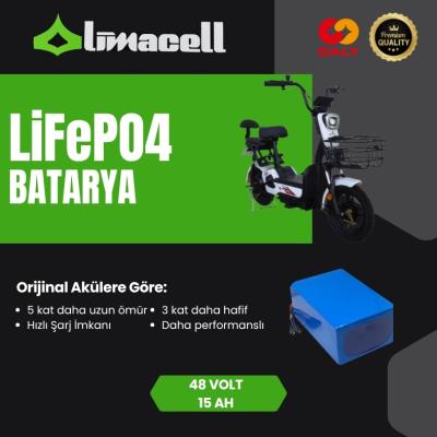 Limacell Motolux F7 LiFePO4 Batarya 48V 15Ah ürün görseli