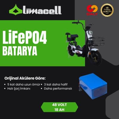 Limacell Motolux F7 LiFePO4 Batarya 48V 18Ah ürün görseli