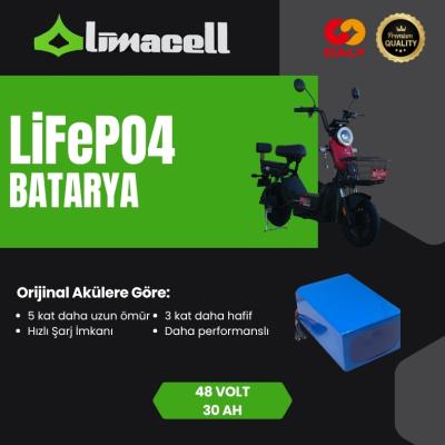 Limacell Motolux GOGO LiFePO4 Batarya 48V 30Ah ürün görseli