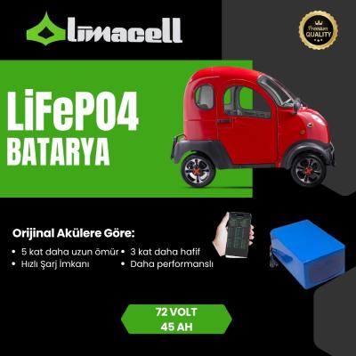 Limacell Regal Raptor K5 Long LiFePO4 Batarya 72V 45Ah ürün görseli