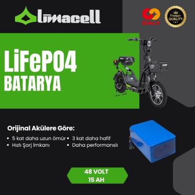 Limacell Volta VSM LiFePO4 Batarya 48V 15Ah ürün görseli