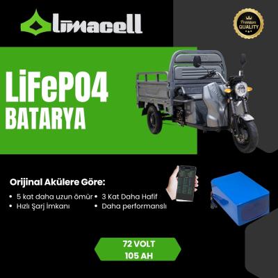 Limacell Volta VT5 LiFePO4 Batarya 72V 105Ah ürün görseli