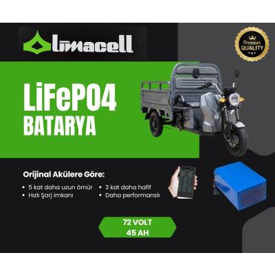Limacell Volta VT5 LiFePO4 Batarya 72V 45Ah ürün görseli